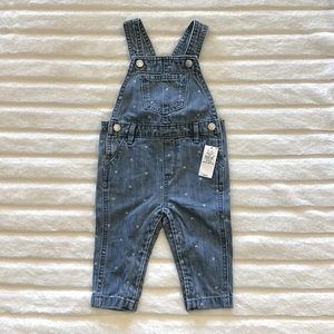 Heart overalls NWT 12-18 month